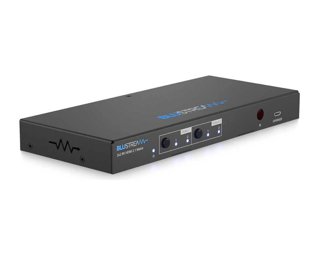 Matriz HDMI 2.1 8K 2x2 Blustream MX22AB-8K con Extracción de Audio y Gestión EDID - foto 3