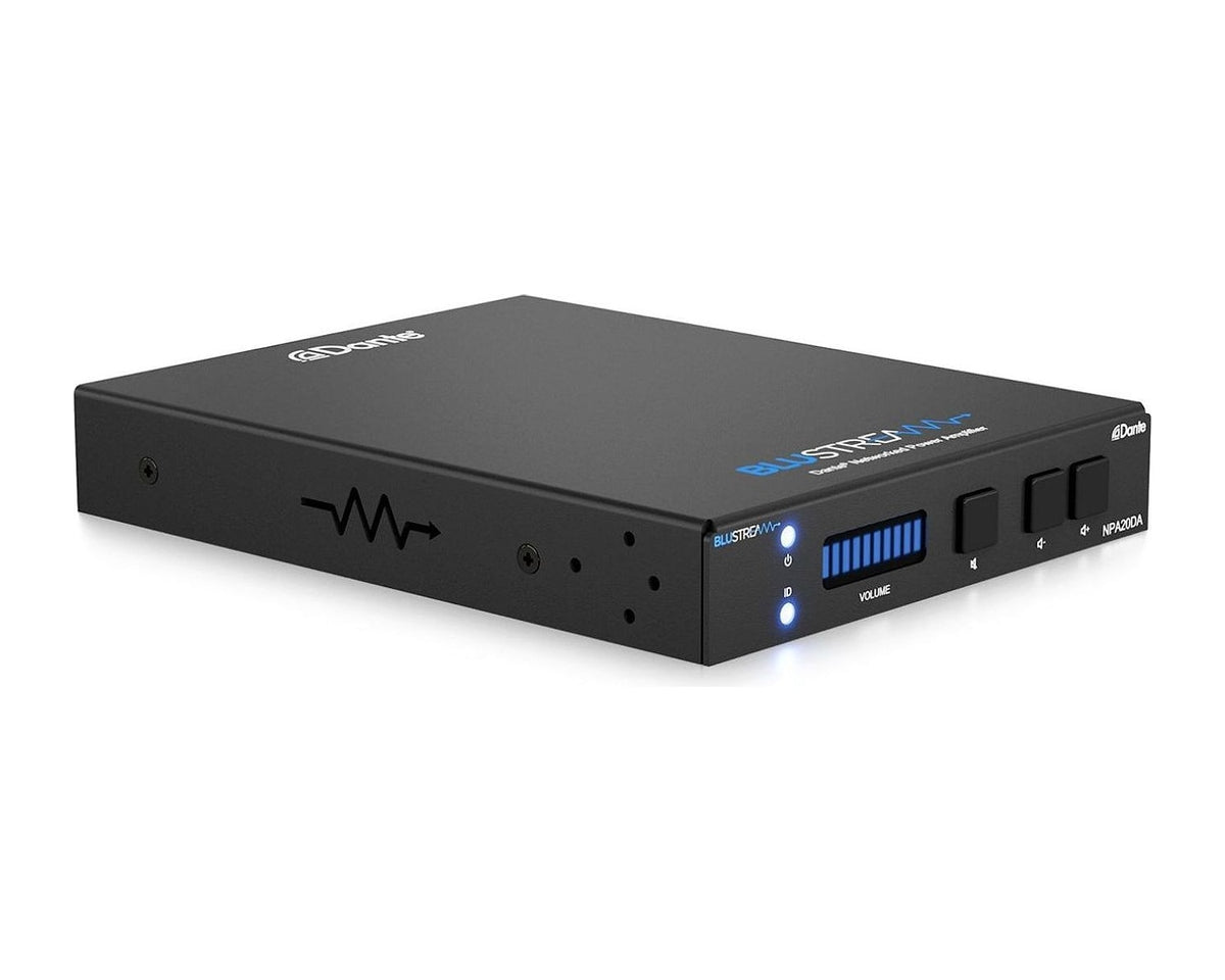 Amplificador en Red Blustream NPA20DA 2 × 10 W / 1 × 20 W con Entrada Dante/AES67, DSP y PoE+ - foto 3
