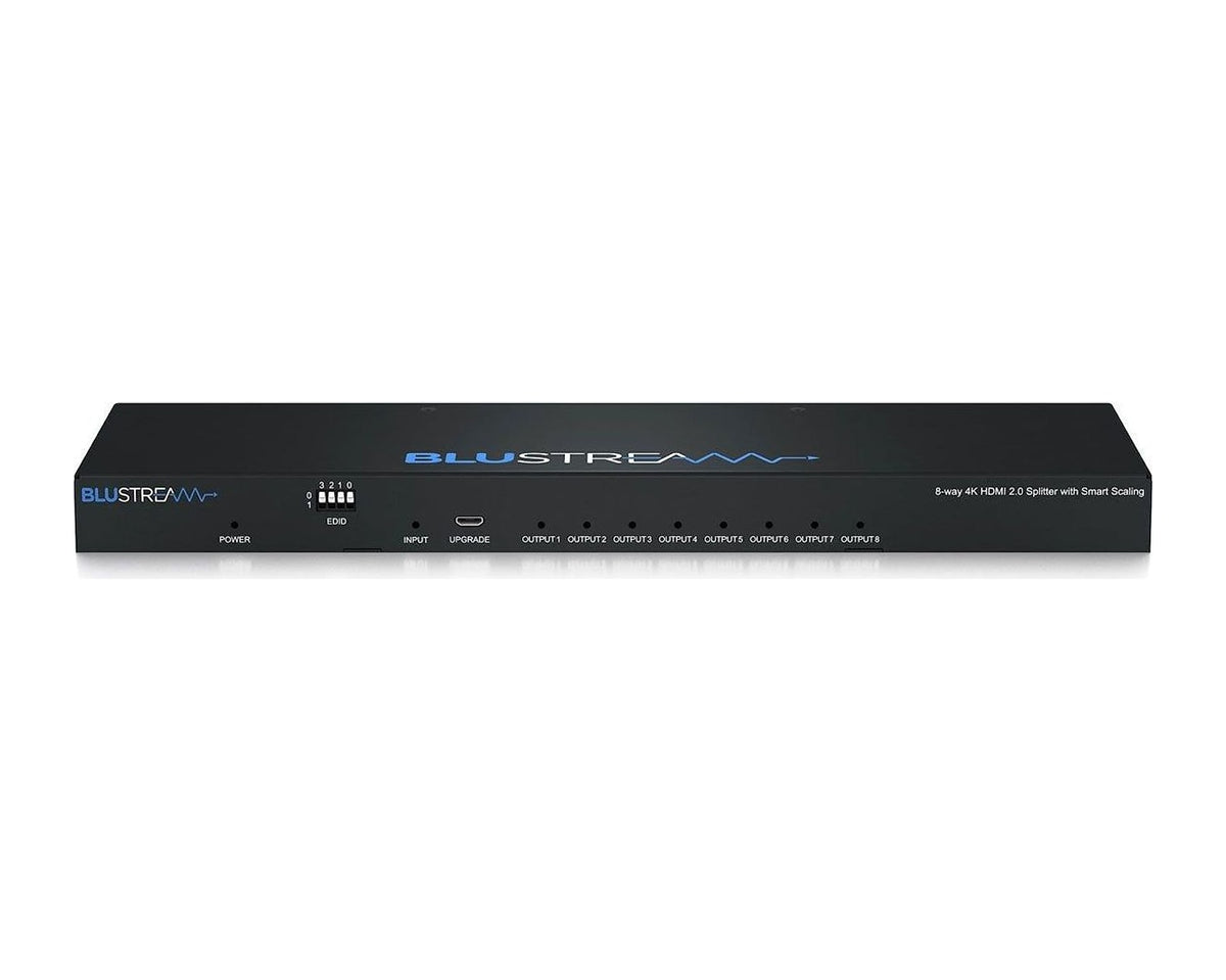 Splitter HDMI 2.0 4K 60 Hz 4:4:4 HDR Blustream SP18CS 1 Entrada a 8 Salidas con Extracción de Audio - foto 3