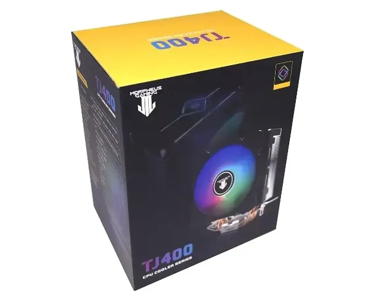 Disipador CPU Morpheus TJ400 RGB de Torre con 2 Heatpipes, Intel y AMD - foto 3
