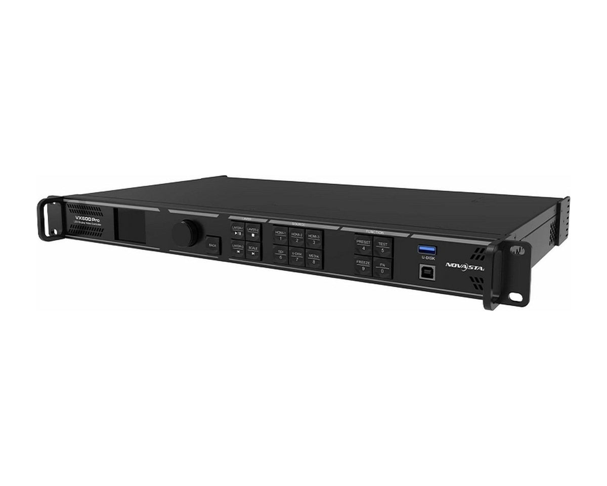 Controlador LED Todo en Uno Novastar VX600 Pro 4K 3,9 Millones de Píxeles 6 Puertos Ethernet - foto 3
